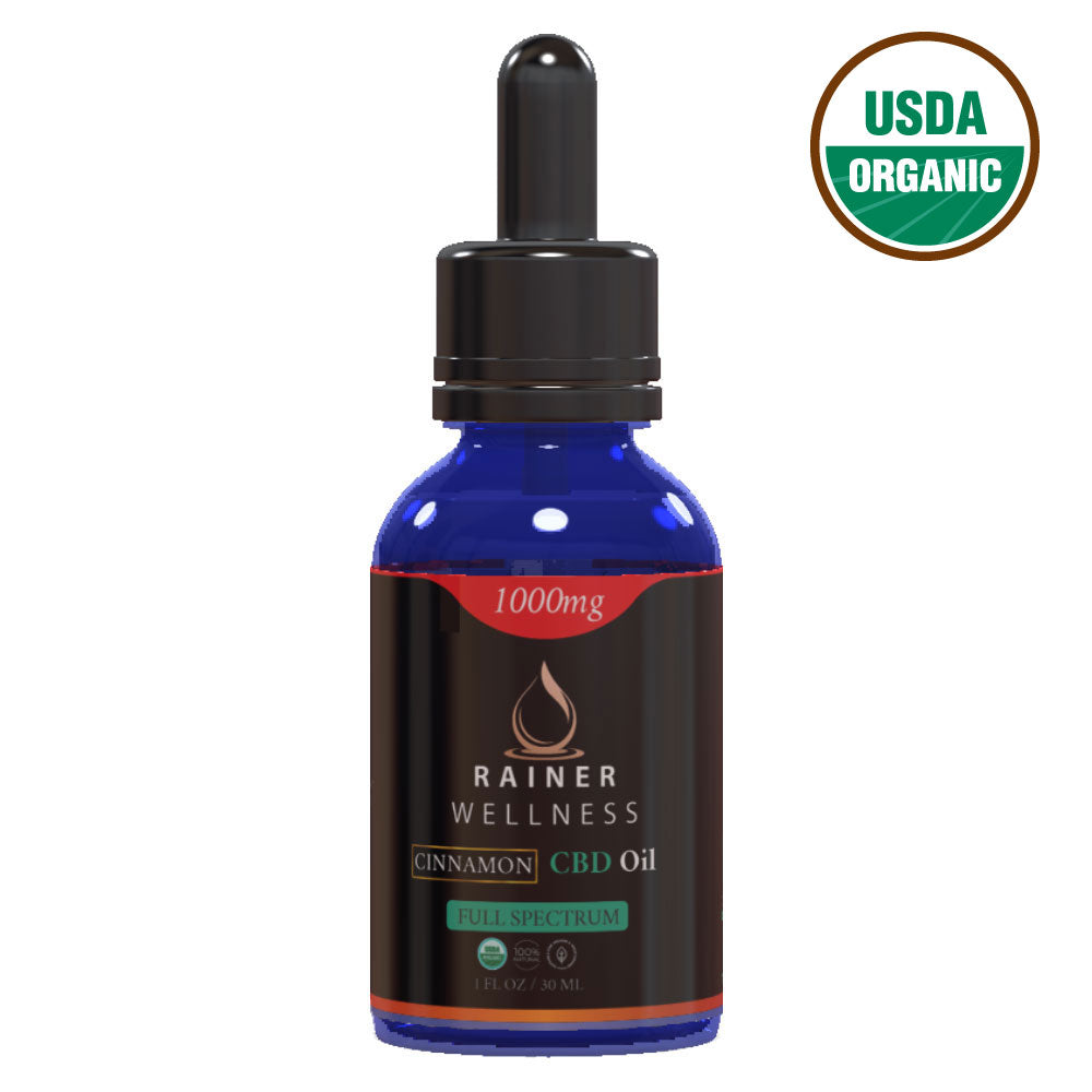 USDA Organic Full Spectrum CBD Tincture - 1000 mg