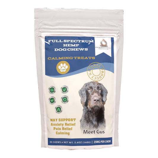 Full Spectrum CBD Dog Chews 25mg - Natural CBD Treats for Calm, Joint Health & Mobility Support