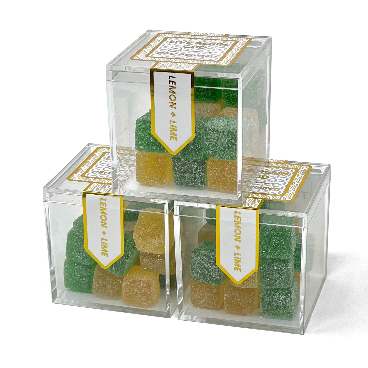 CBD Tribe Tokes Gummies CBG boosted Lemon/lime