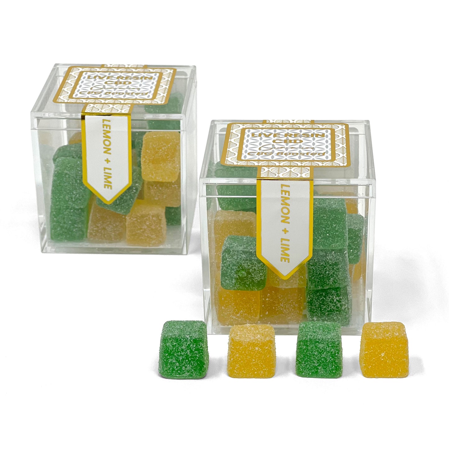 CBD Tribe Tokes Gummies CBG boosted Lemon/lime