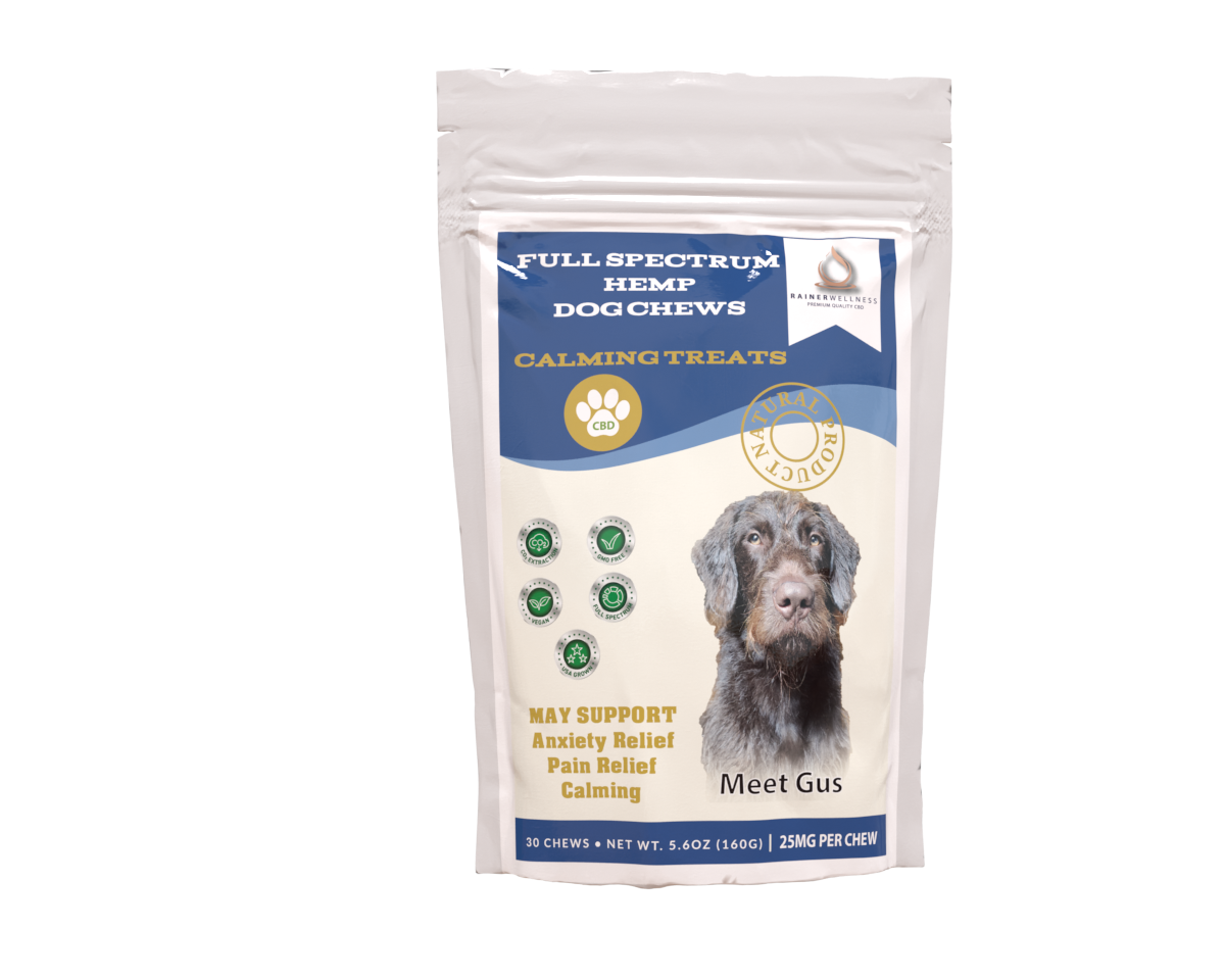 CBD Dog Bundle - PUP Pack Combo with 1000mg Tincture & Full Spectrum Chews for Calm & Joint Support