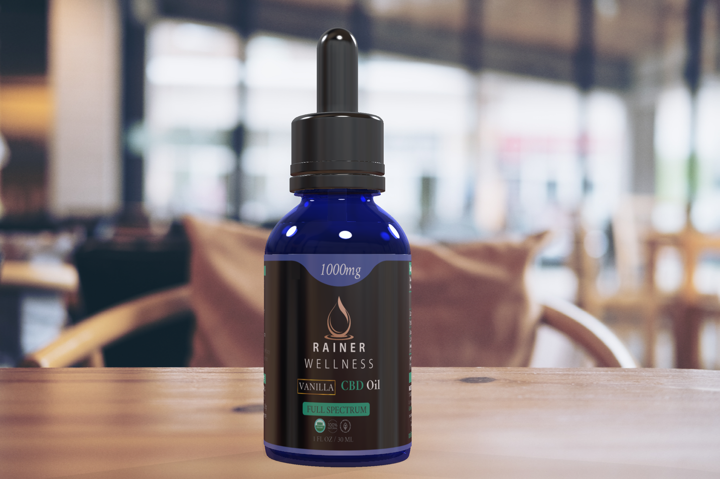 USDA Organic Full Spectrum CBD Tincture - 1000 mg