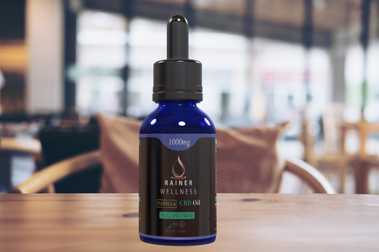Full Spectrum CBD Oil Tincture 1000mg - Premium Hemp Extract for Pain Relief, Stress & Sleep Support